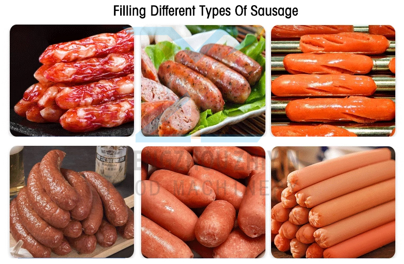 sausage production line, meat sausage processing machinery